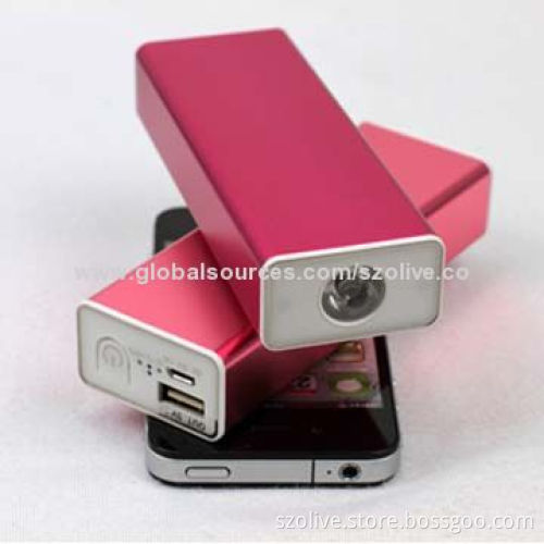 LED Torch Battery-operated Hand Warmer with Portable Power Bank, 5V, 2,000mA Output
